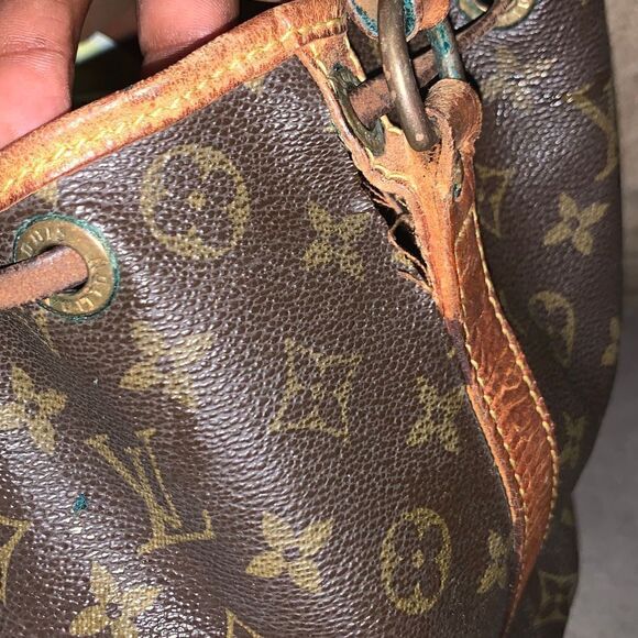Vintage Louis Vuitton Monogram Noé Bucket Back - Picture 4 of 6